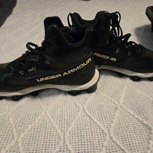 Under Armour Kids Black Sports Shoes